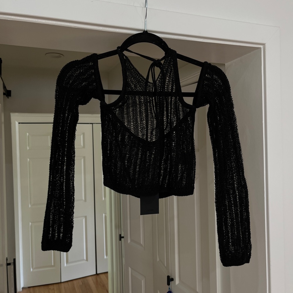 REVOLVE NBD BLACK KNIT - NWT